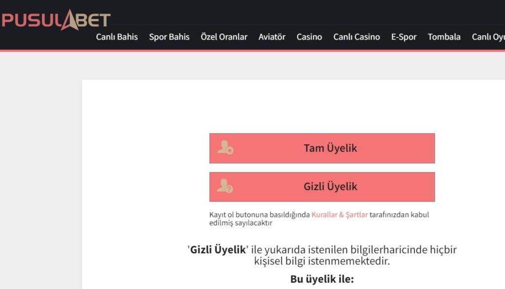 pusulabet casino mobile